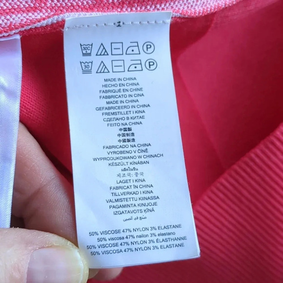 Michael Kors Coral Logo Tape Hoodie Dress - Picture 6 of 9